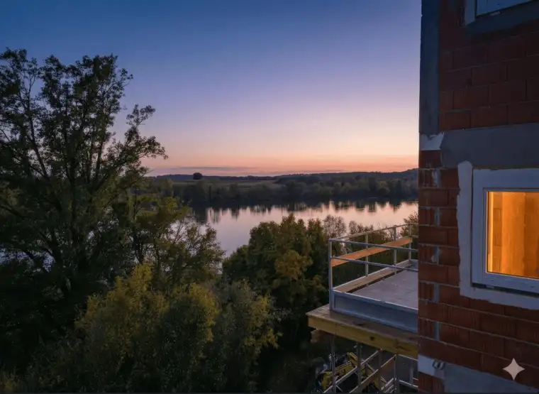 Jetzt sichern: Mietkauf-Penthouse mit Innblick in Schärding - Neubau