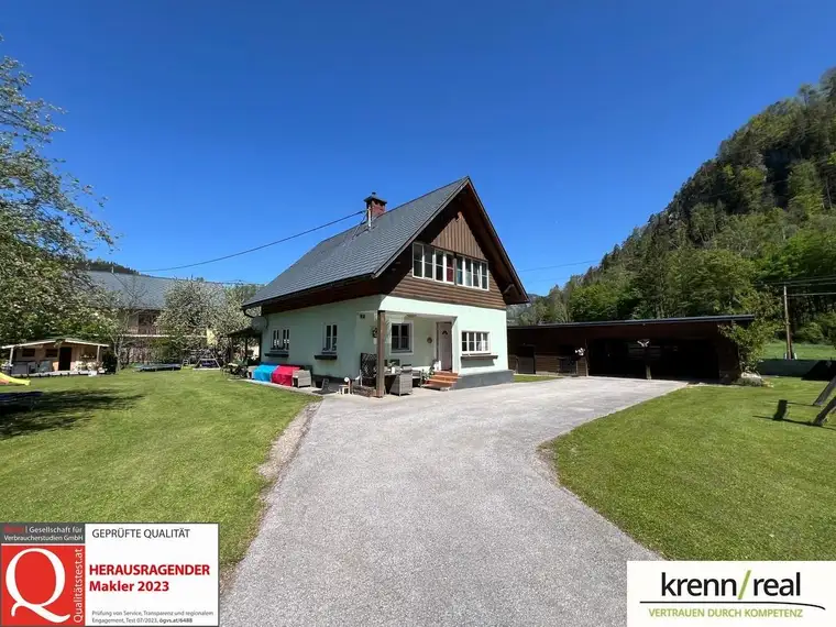 Einfamilienhaus im Naturparadies – viel Platz und großer Garten