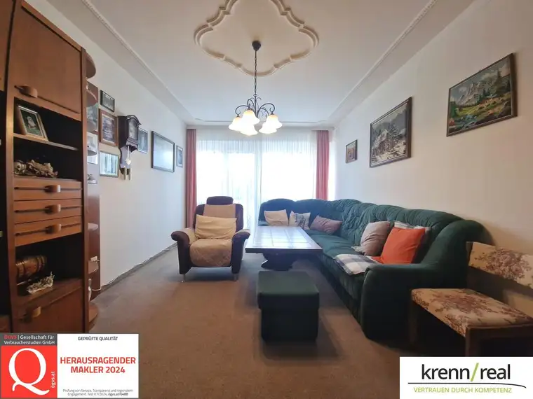 Charmante 3-Zimmer-Wohnung mit Loggia &amp; Parkplatz
