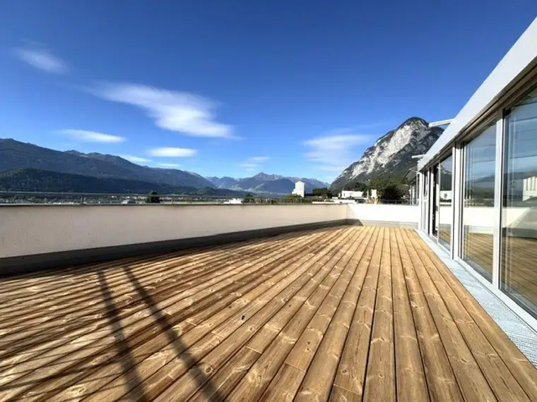 Traumhafte, sonnige Dachterrassenwohnung in Innsbruck-Hötting