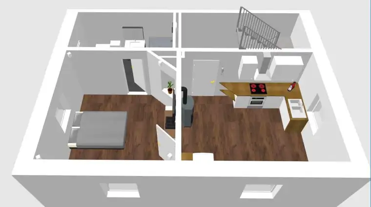 Exklusive Wohnung mit Balkon