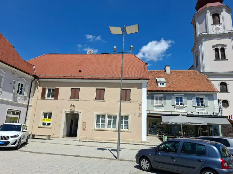 Geschäftsobjekt im Zentrum