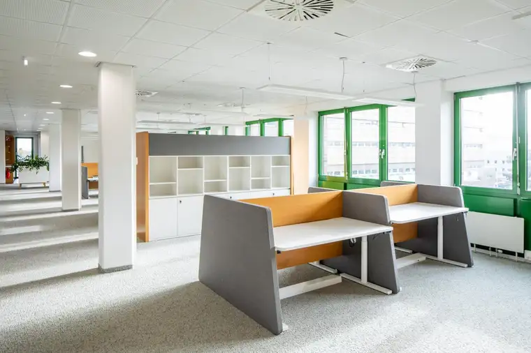 Großzügiges Open-Space-Büro mit Besprechungsräumen im 22. Bezirk | Lift, Tiefgarage, flexibel nutzbar