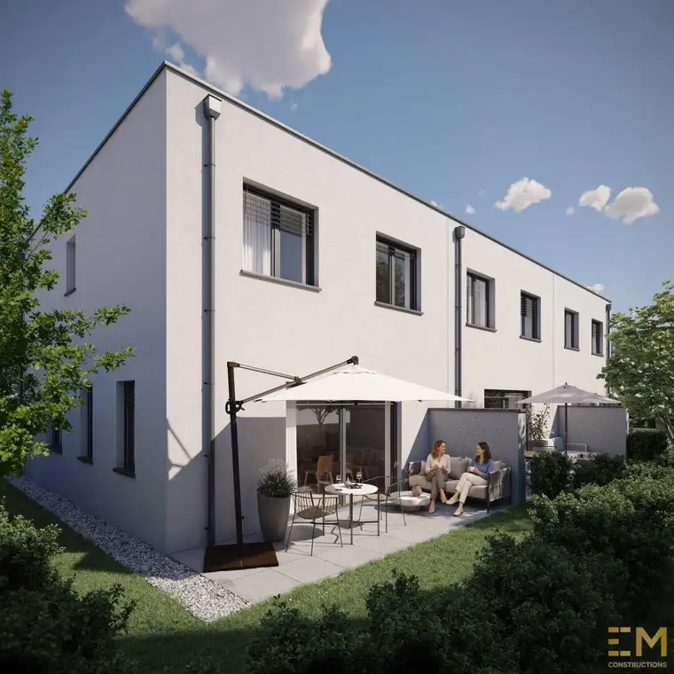 Top 1! Pichling Residences 1: schlüsselfertig, 5 Zimmer, Terrasse, Eigengarten, 2 Carports
