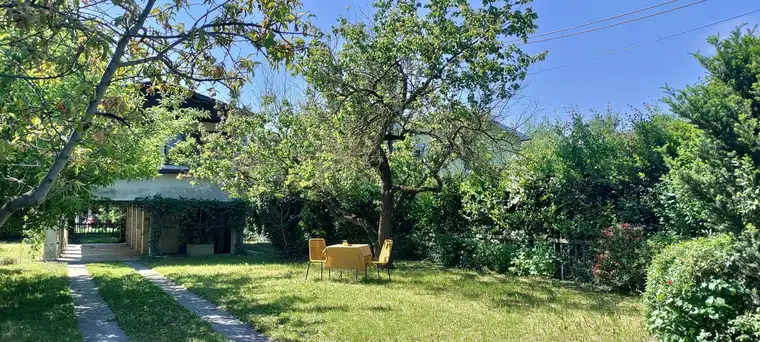 Urlaubsfeeling garantiert: Großzügiges Kleingartenhaus an der Donau in zentraler Klosterneuburger Lage