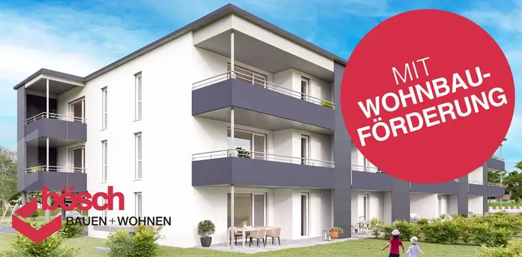 3-Zimmer-Gartenwohnung mit sehr großzügiger Gartenfläche - Top 01