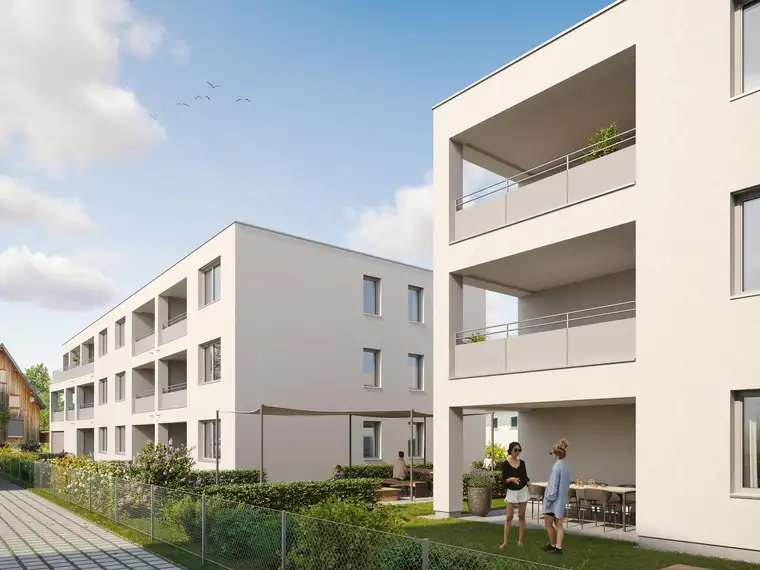 Urban wohnen, grün genießen - Wohlfühlzuhause mit 3 Zimmer .
