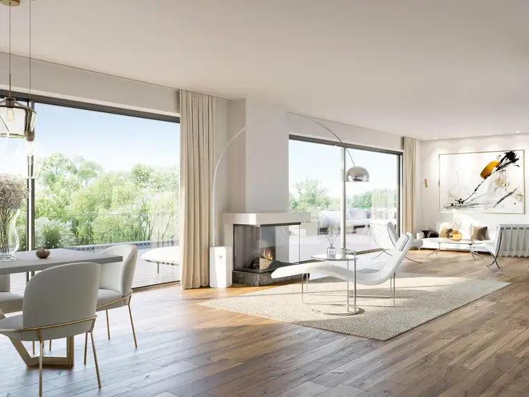 Die gesamte Penthouse-Etage | 126 m² Dachterrasse