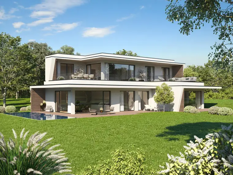 Gartenpalais - Penthouse-Etage mit 70 m² Dachterrasse 