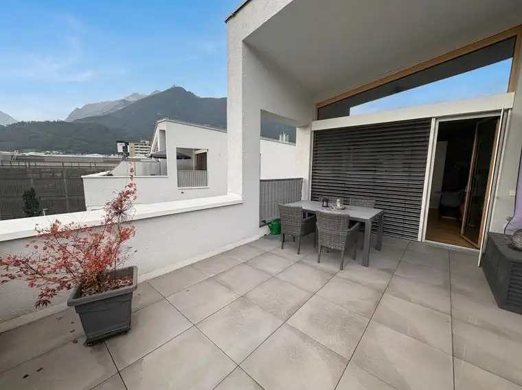 Luftige 2‑Zimmer Wohnung mit großer Terrasse