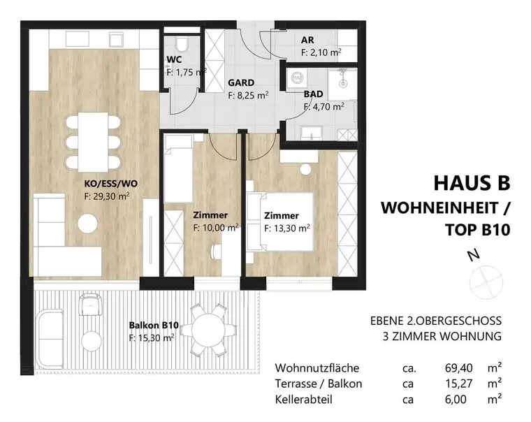 DAS DREIKANT "Haus B" Top 10 neu