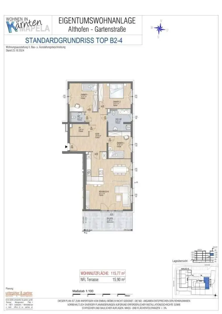 NEUBAU Eigentumswohnungen mitten im Zentrum von Althofen