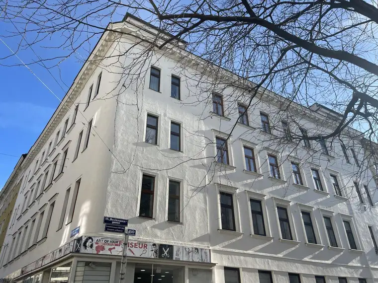 Unbefristet vermietetes Geschäftslokal in revitalisiertem Zinshaus an der Hütteldorferstrasse zu verkaufen!