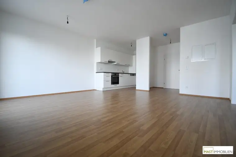 Ab sofort verfügbar - 2 Zimmer Balkon Wohnung inkl. EWE Einbauküche direkt in Spillern - Neubau Bj. 2019