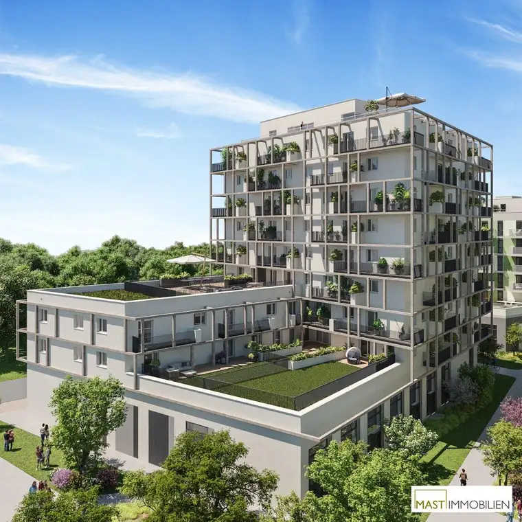 *Provisionsfrei* 3 Zimmer Wohnung mit rund 12 qm Balkon