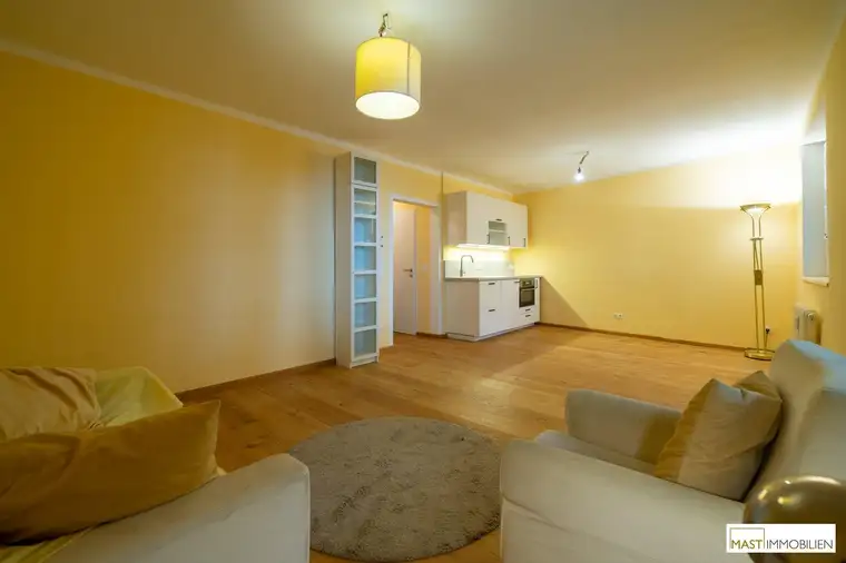Wohnung gesucht? Hier sind Sie richtig! Sanierte 1 Zimmer Wohnung inkl. Einbauküche in absoluter Ruhelage