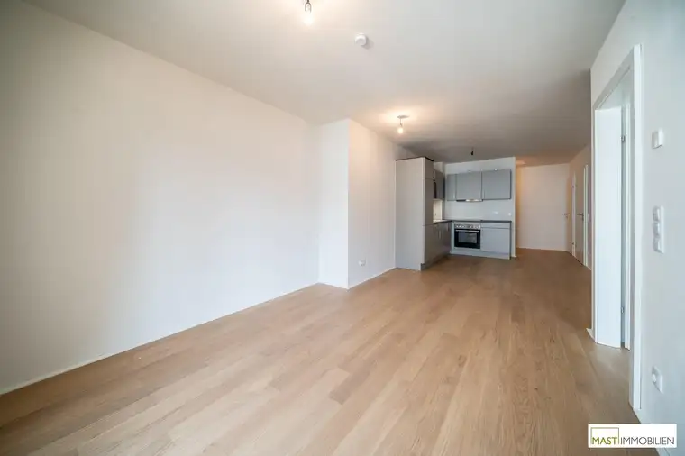 *Erstbezug!* Großzügige 2-Zimmer Wohnung mit 11qm Loggia!