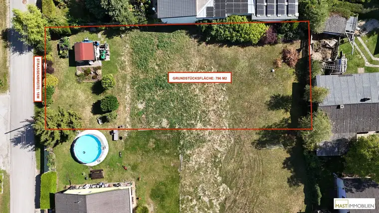 Großzügiges Grundstück in zentraler Lage von Strasshof