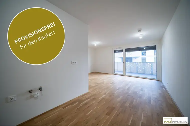 Provisionsfreie 2-Zimmer Wohnung mit 14qm Balkon!