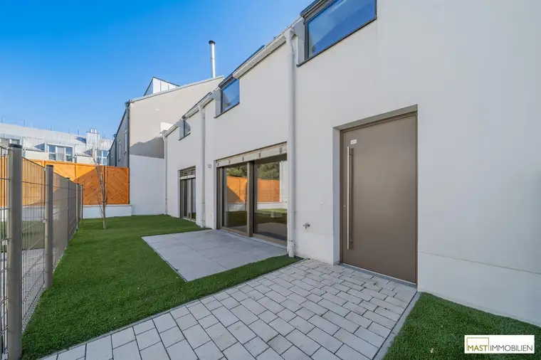 Reihenhaus mit Garten und Geothermie zum Heizen und Kühlen!
