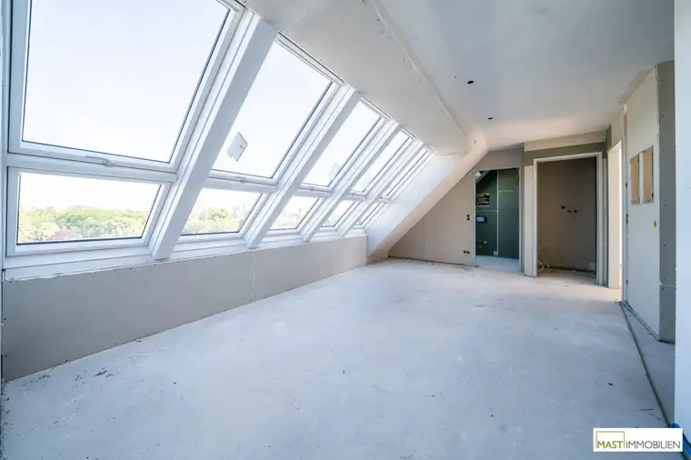*Mietkauf* Provisionsfreie 2-Zimmer Dachgeschosswohnung in Ruhelage bei U3 Simmering