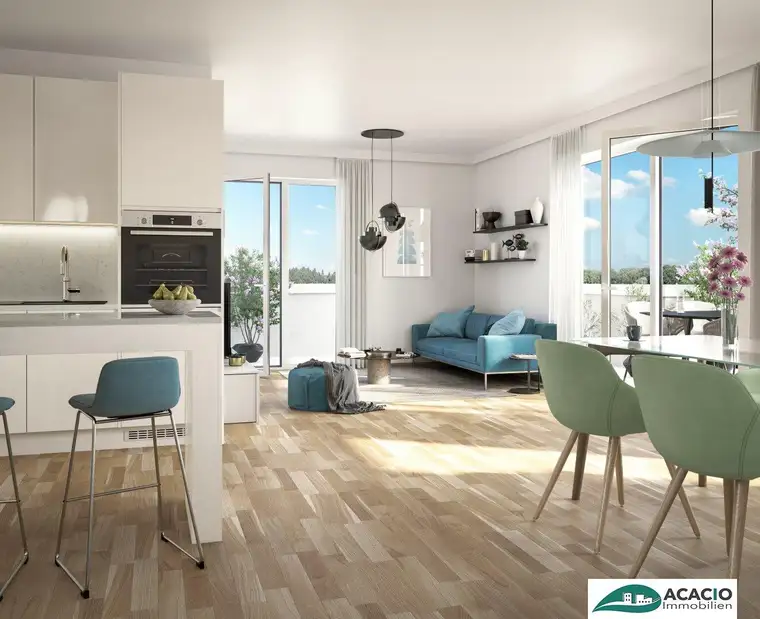 *** GROßZÜGIG und ERSTKLASSIG: beeindruckende 4-Zimmer-Neubauwohnung mit Dachterrasse - leistbarer Neubau Nähe St.Pölten / Wohnpark Ober-Grafendorf - ökologisch, hochmodern, ausgezeichnet ***