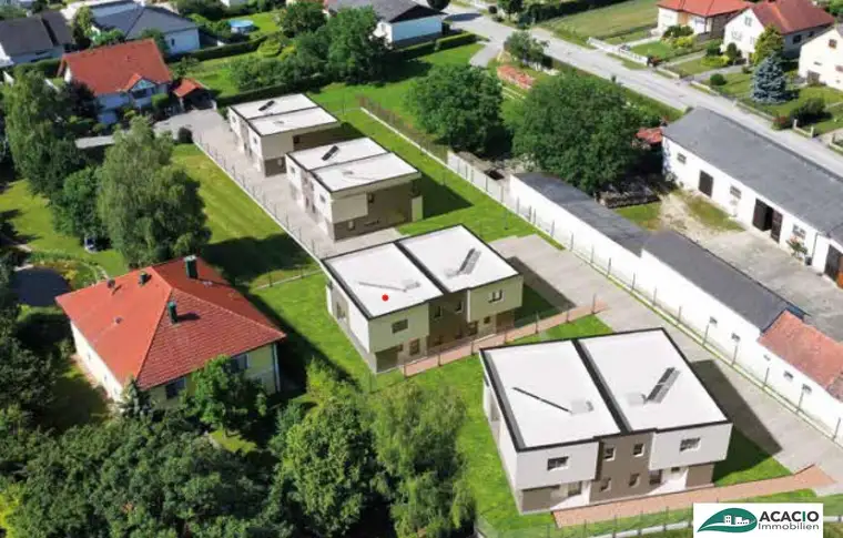 Landleben nahe der Stadt - schlüsselfertige Doppelhaushälfte in Obergänserndorf, Haus D, TOP 2 inkl. Küche