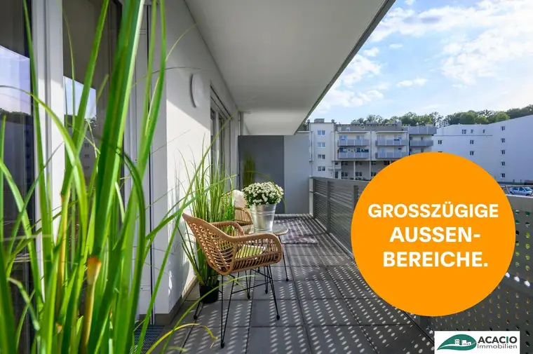 schöne 2-Zimmer Wohnung zum Wohlfühlen! Leben im Grünen, aber nahe der Stadt! Tiefgaragenplatz optional verfügbar!