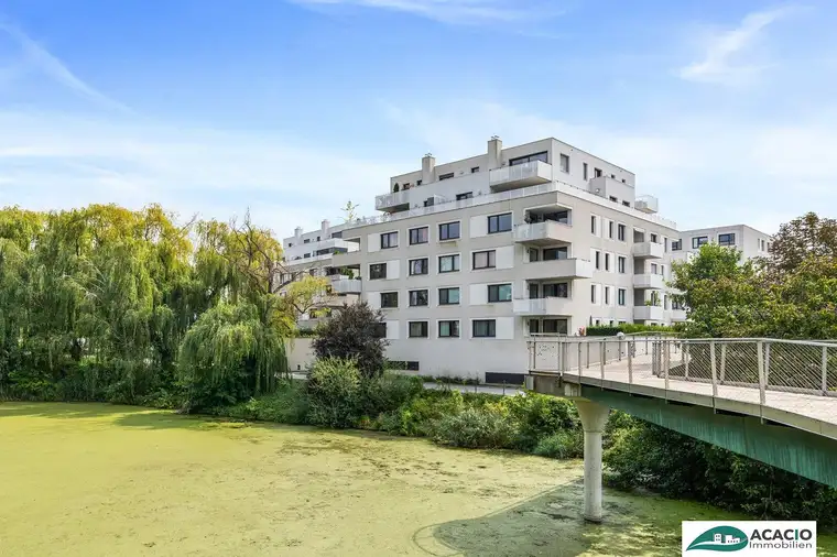 traumhafte 4-Zimmer-Wohnung in bester Lage Tullns mit Blick auf den Wasserpark / Ruhelage - zentral - nächst der Donaulände gelegen