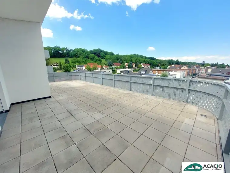 helle 3-Zimmer Dachgeschoßwohnung mit großzügiger Terrasse im Wohnpark Tullnerfeld - im Grünen wohnen, aber in der Stadt arbeiten - Tiefgaragenplatz optional möglich!