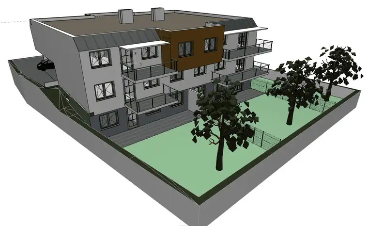 BAUTRÄGER PROJEKTGRUNDSTÜCK / geplant 9x WOHNUNGEN (ZWISCHEN 60 UND 117 M2) IM ZENTRUM