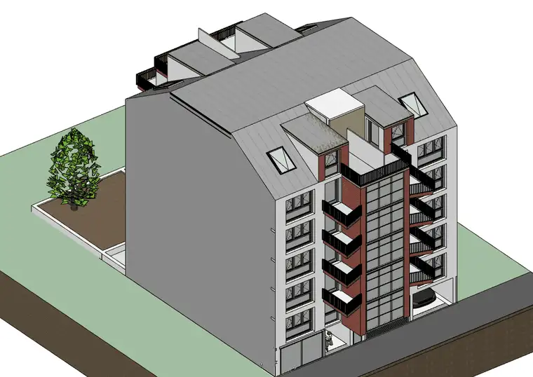 VIELSEITIGES BAUTRÄGER PROJEKTGRUNDSTÜCK NAHE QUELLENSTRASSE / NEUBAU &amp; DACHBODEN-AUSBAU / MIT 19 EINHEITEN UND CA. 1.100 m² NETTOWOHNFLÄCHE
