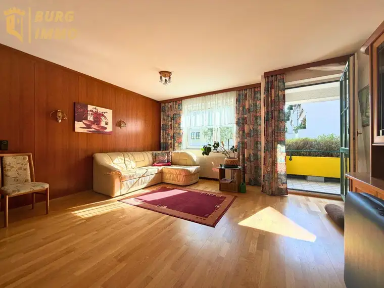 Familienfreundliche 4-Zimmer-Wohnung mit sonniger Loggia in ruhiger Lage von Kritzendorf