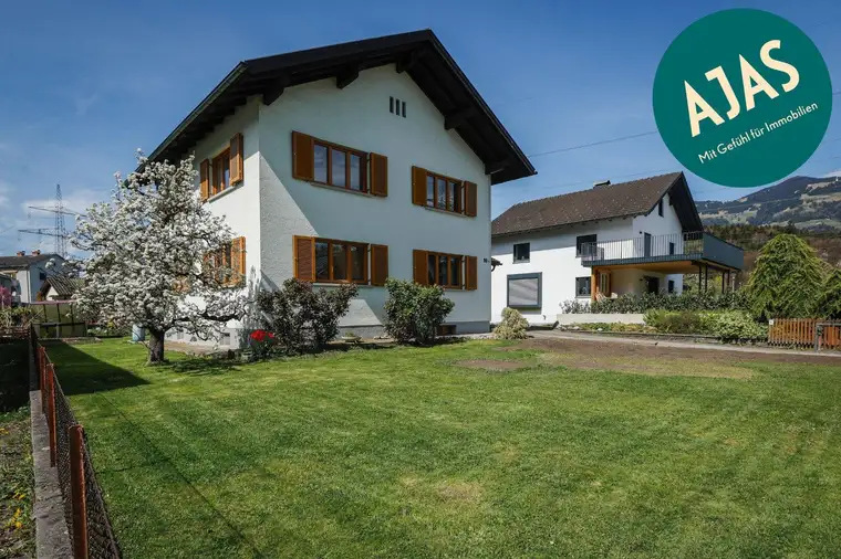 Großzügiges Einfamilienhaus in idyllischer Vorarlberger Lage - 130 m² Wohnfläche und 5 Zimmer