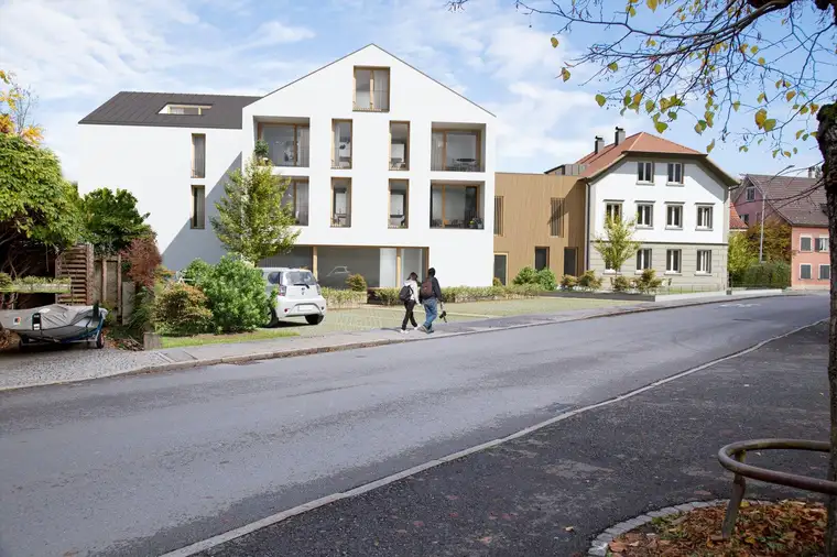 Attraktives Büro für Startups oder Dienstleister: 50 m2 im neuen Geschäfts- und Wohnhaus "Poststrasse" im Zentrum von Hard