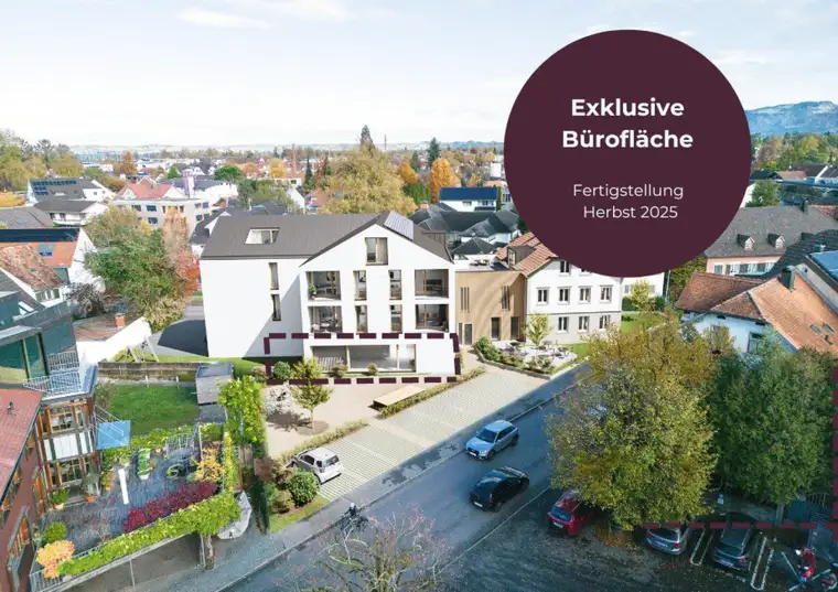 Erstklassige Bürofläche: modernes Arbeiten im neuen Geschäfts- und Wohnhaus "Poststrasse" in Hard