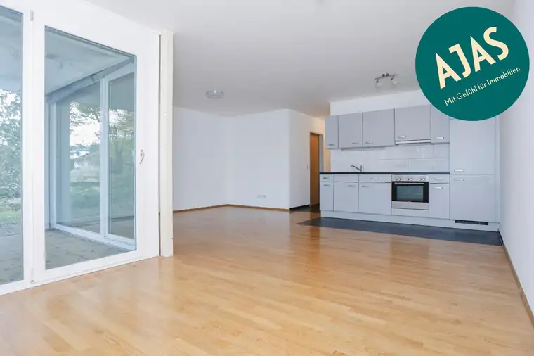 Moderne 2-Zimmer-Wohnung mit Garten