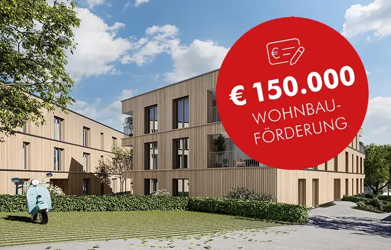 Klar aufgeteilte 2-Zimmer Gartenwohnung (Top A02)