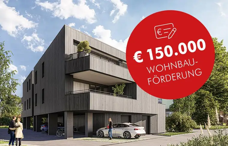Mit Wohnbauförderung: Optimal eingeteilte 2-Zimmer Terrassenwohnung (Top 02)
