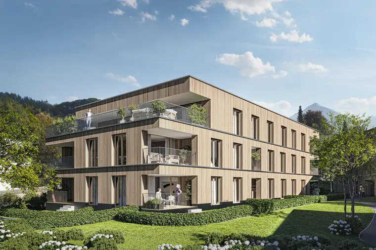 3-Zimmer Dachgeschosswohnung mit optimaler Terrasse (Top B09)