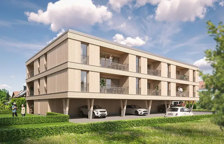 2-Zimmer Wohnung mit Terrasse in idealer Lage nahe Ried (Top 02)