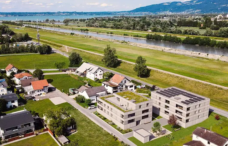 Mitten in der Natur | 3-Zimmer Wohnung am Rheindamm (Top B01)