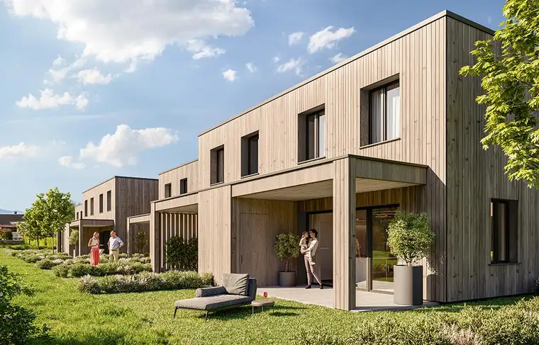 Herrlicher Wohngenuss im eigenen Haus: Neubau-Reihenhaus mit 4-Zimmern und Garten (Top A3)