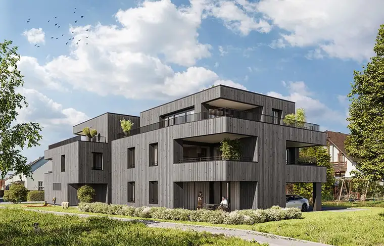 3-Zimmer Dachgeschosswohnung mit riesiger Dachterrasse (Top 07)