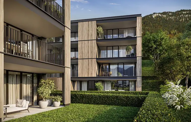 Bereits in Bau: 3-Zimmer Wohnung mit großer Terrasse und idealer Raumaufteilung