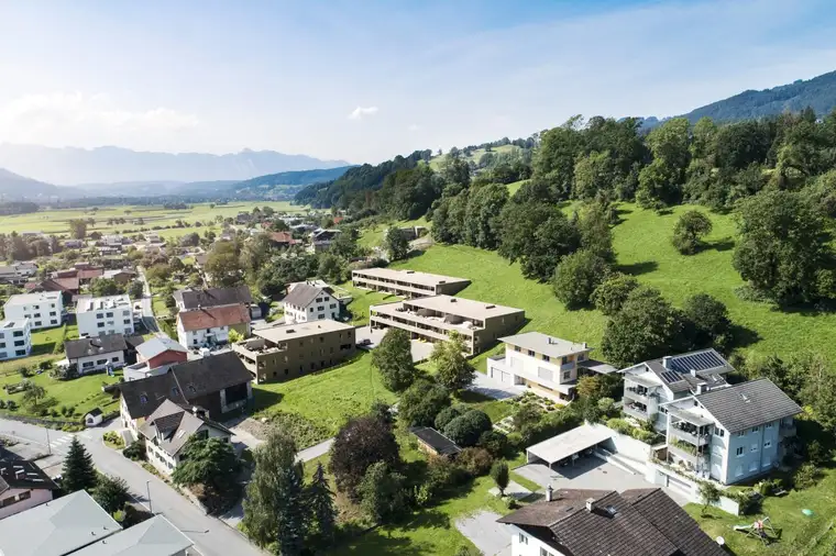 Natur pur: 3-Zi-Terrassenwhg mit Weitsicht B06 