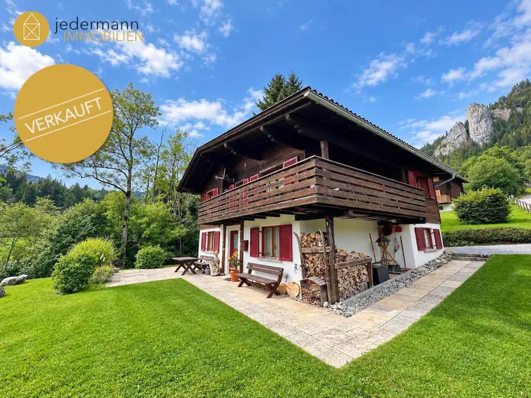 !! VERGEBEN !! DORNBIRN EBNIT: URIGES FERIENWOHNHAUS IN TRAUMHAFTER BERGLAGE