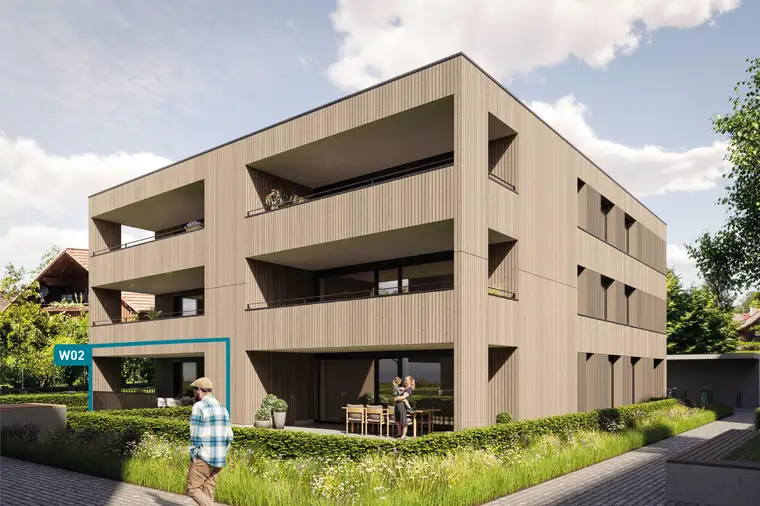 Naturnahes Wohnen! 5-Zimmer-Gartenwohnung W02 in Hörbranz!