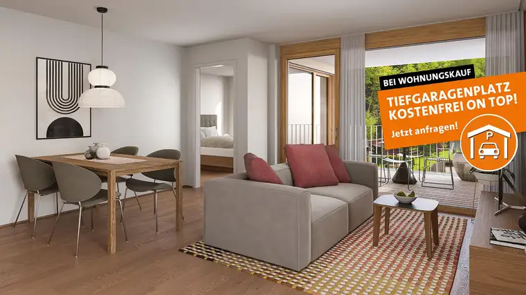 2-Zimmer-Wohnung mit Loggia zu verkaufen (Top 29)