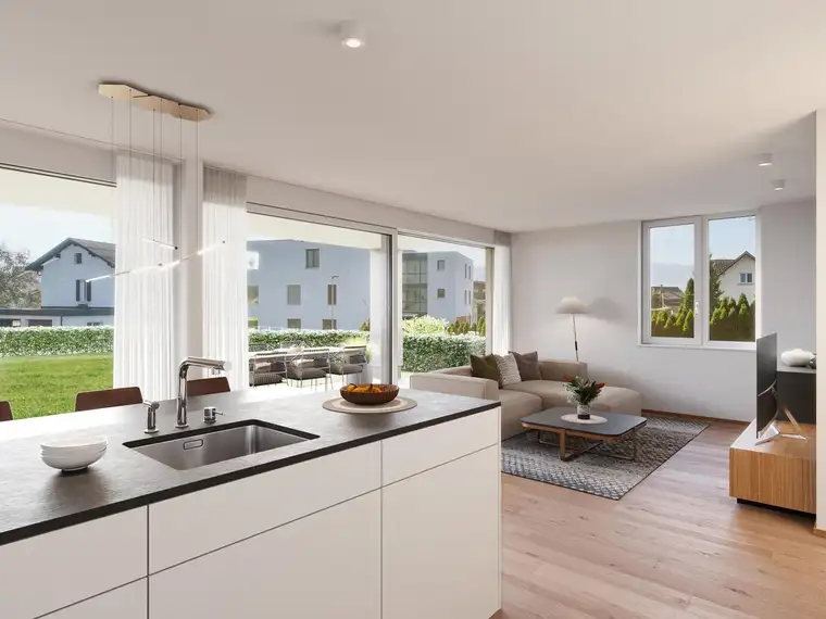 4 ZIMMER GARTEN­­WOHNUNG ZU VERKAUFEN